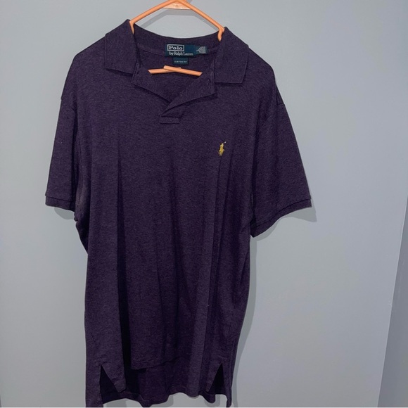 Polo By Ralph Lauren | Mens | Size Large Polo| Purple | Short Sleeve Shirt - Picture 1 of 14